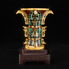 盛世何尊   景泰国宝（金星绿）